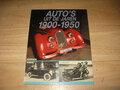 Auto's uit de jaren 1900-1950