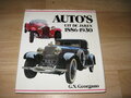 G.N. Georgano - Auto's uit de jaren 1886-1930